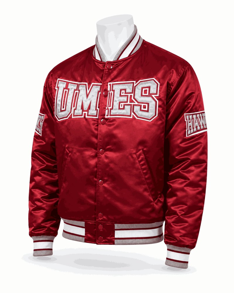 University of Maryland Eastern Shore Style Satin Jacket
