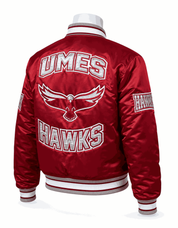 University of Maryland Eastern Shore Style Satin Jacket