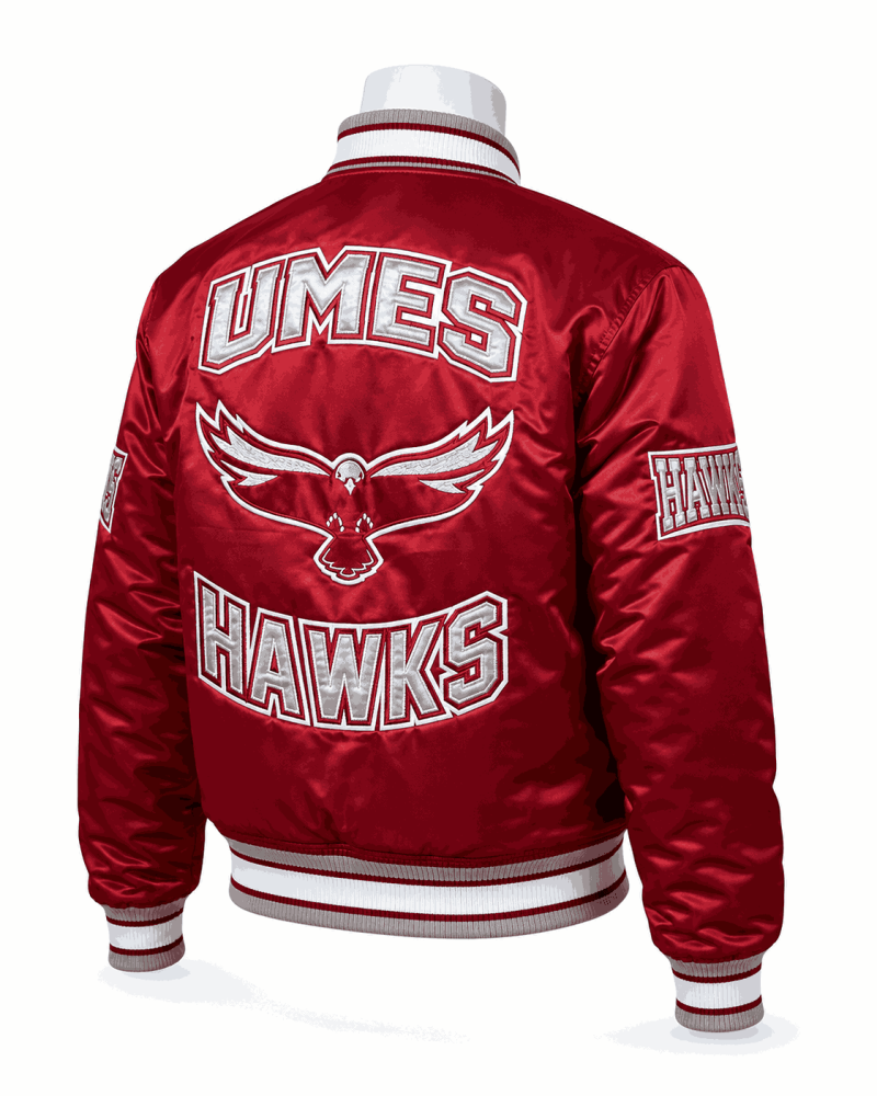 University of Maryland Eastern Shore Style Satin Jacket