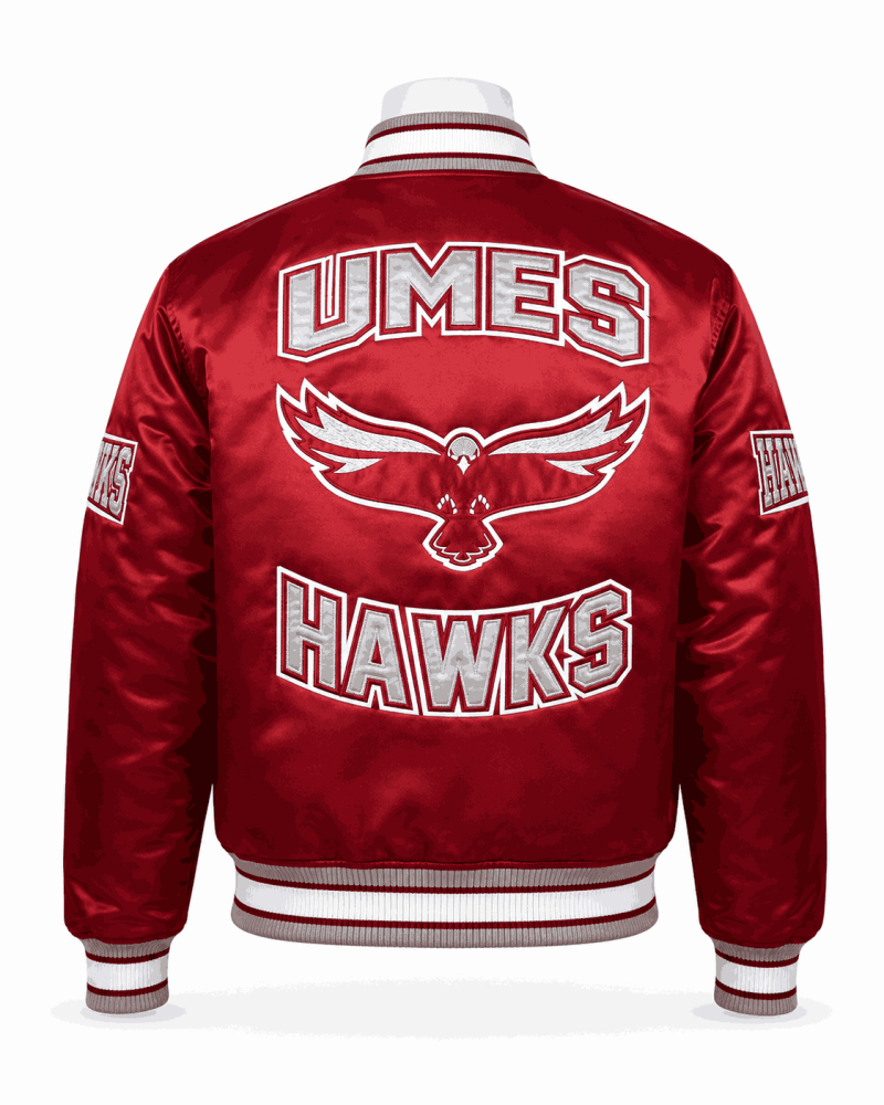 University of Maryland Eastern Shore Style Satin Jacket