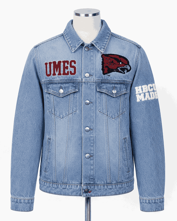 University of Maryland Eastern Shore Style Denim Jacket - Unisex