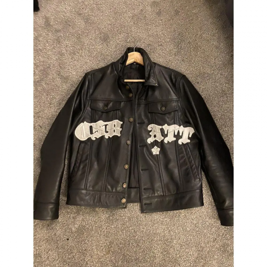 Urban Edge Streetwear Years of Tears Leather Jacket