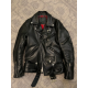 Vanson Leathers Men's Motorcycle Black Jacket
