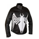 Venom Black Leather Jacket Costume