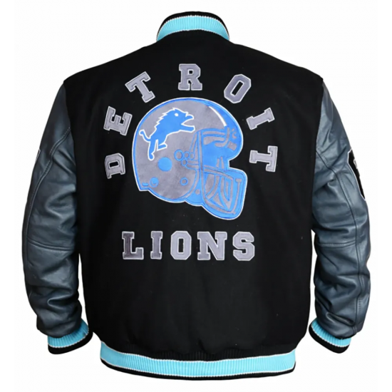 Venom Let There Be Carnage Tom Hardy Detroit Lions Hill Cop Jacket