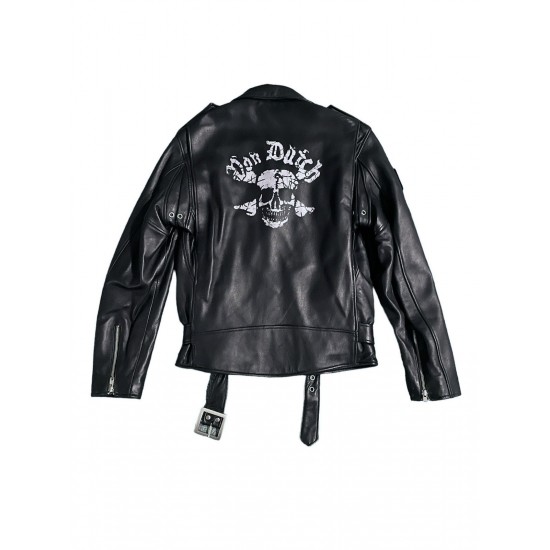 Vintage Inspired Black Leather Jacket