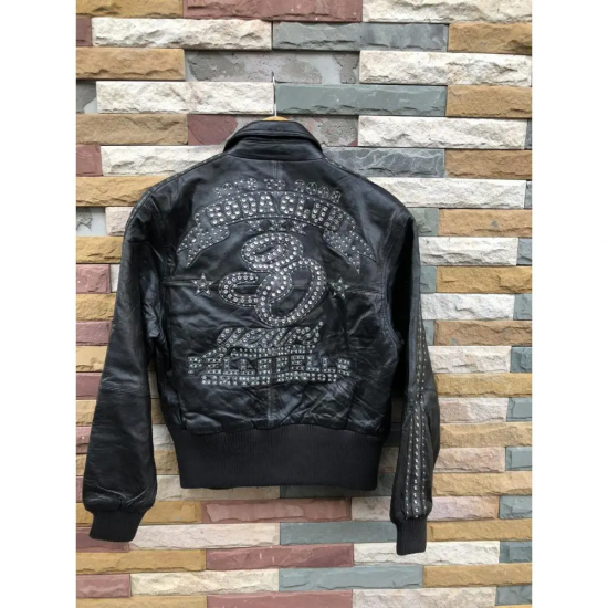 Vintage Marc Buchanan 35th Anniversary Leather Jacket