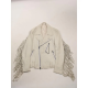 Vintage Number Nine Elvis White Leather Jacket