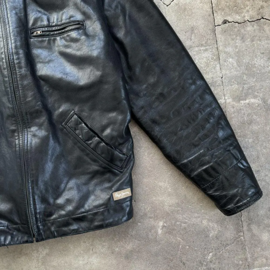 Vintage Pepe Jeans London Leather Jacket