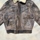 Vintage Style  Brown Leather Jacket and Superior Craftsmanship