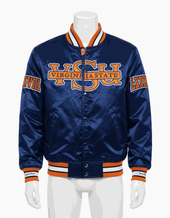 Virginia State University Style Satin Jacket