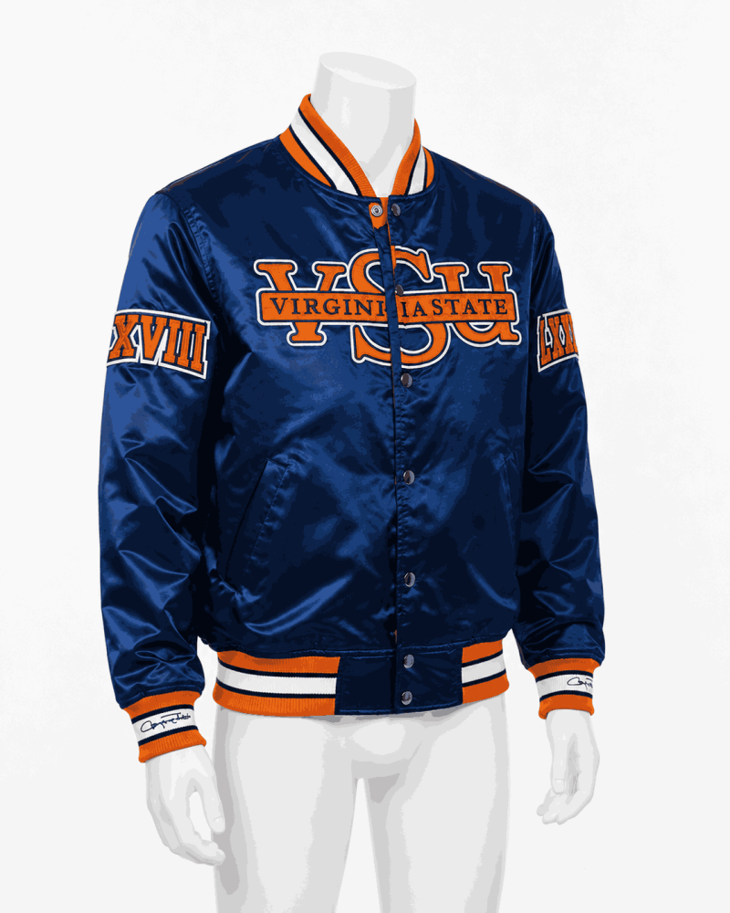 Virginia State University Style Satin Jacket