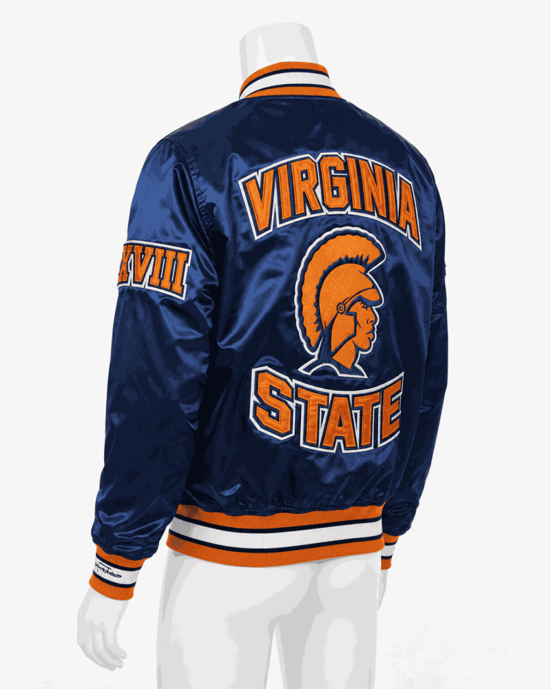Virginia State University Style Satin Jacket