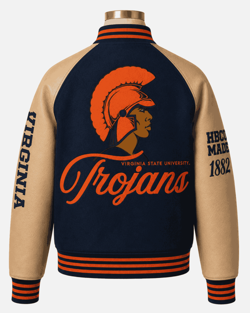 Virginia State University Trojan Style Sport Jacket - Unisex