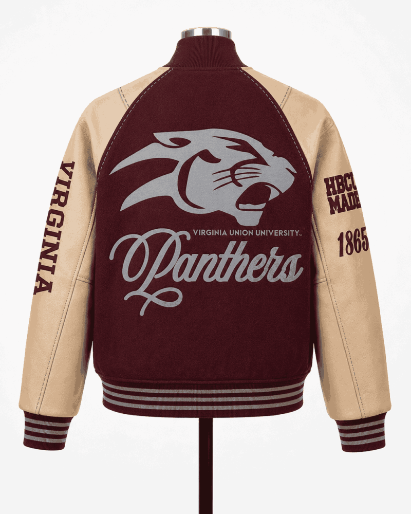Virginia Union University Style Varsity Jacket - Unisex