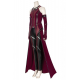 Wandavision 2021 Scarlet Witch Cosplay Costume Cloak Crown Outifit