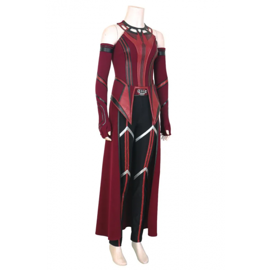 Wandavision Scarlet Witch Cosplay Costume Outfits Halloween Carnival Suit