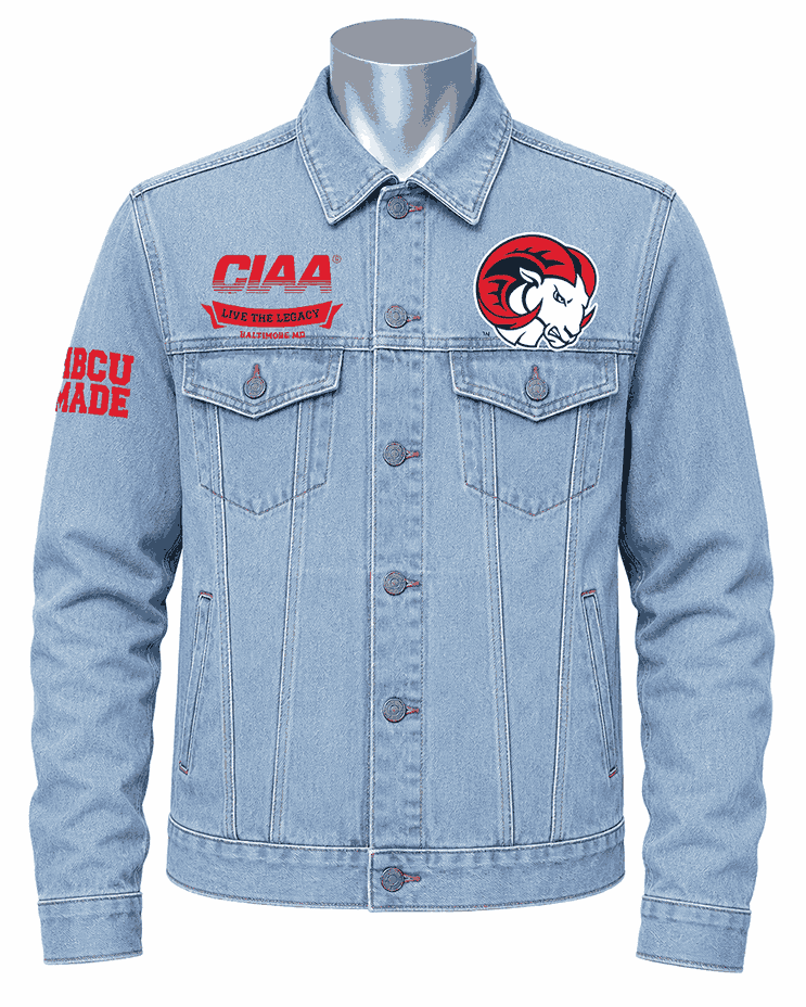 Winston-Salem State University Style Denim Jacket - Unisex