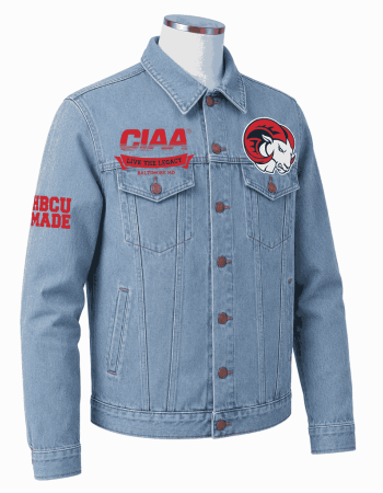 Winston-Salem State University Style Denim Jacket - Unisex