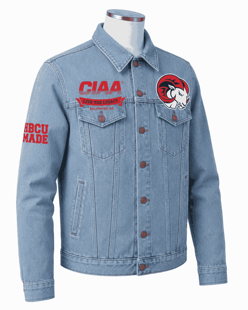 Winston-Salem State University Style Denim Jacket - Unisex