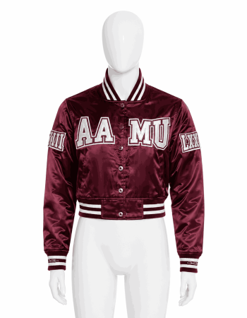 Women's Alabama A&M University Style Satin Jacket