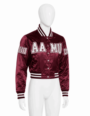 Women's Alabama A&M University Style Satin Jacket
