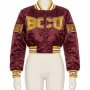 Women's Bethune Cookman University Style Satin Jacket