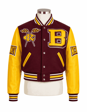 Women's Bethune Cookman University Style Varsity Jacket