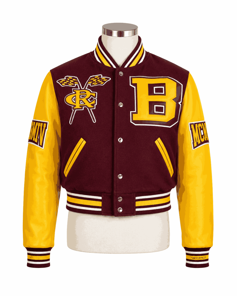 Women's Bethune Cookman University Style Varsity Jacket