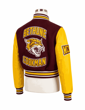 Women's Bethune Cookman University Style Varsity Jacket