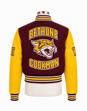 Women's Bethune Cookman University Style Varsity Jacket