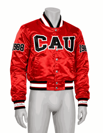 Women's Clark Atlanta University Style Satin Jacket