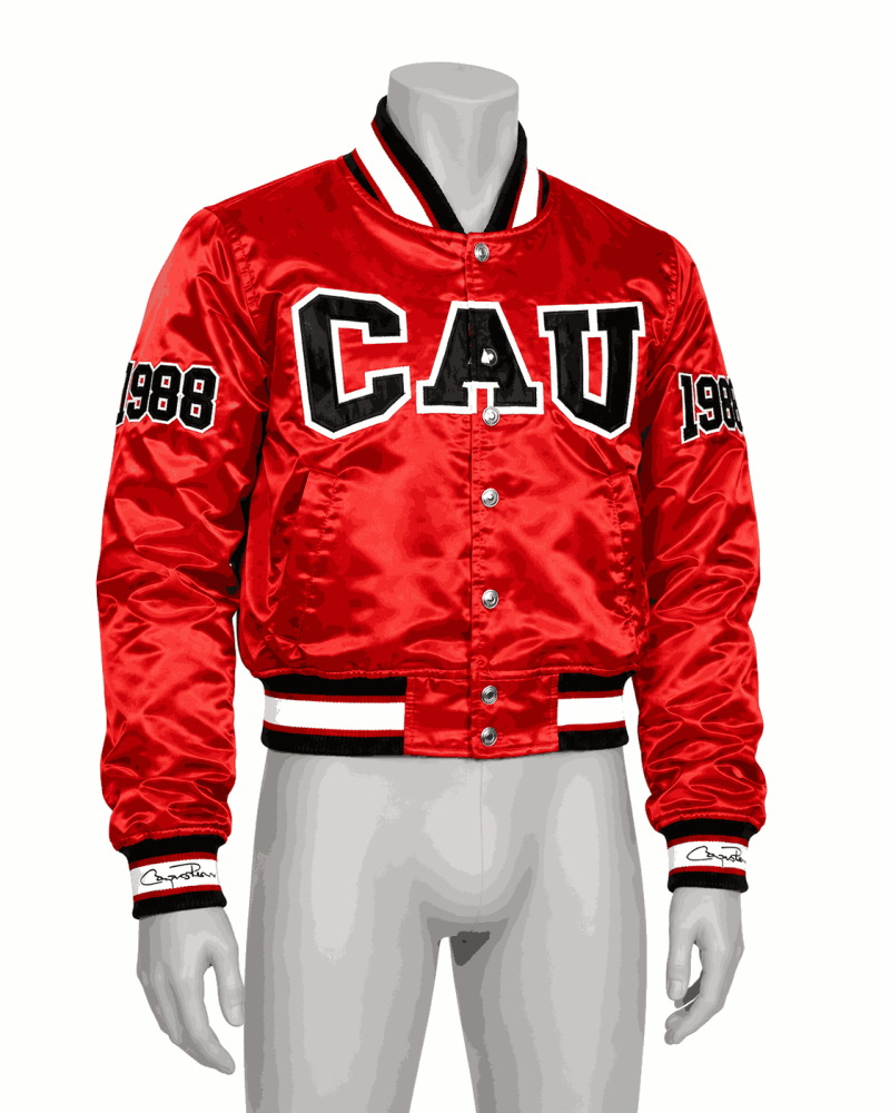 Women's Clark Atlanta University Style Satin Jacket