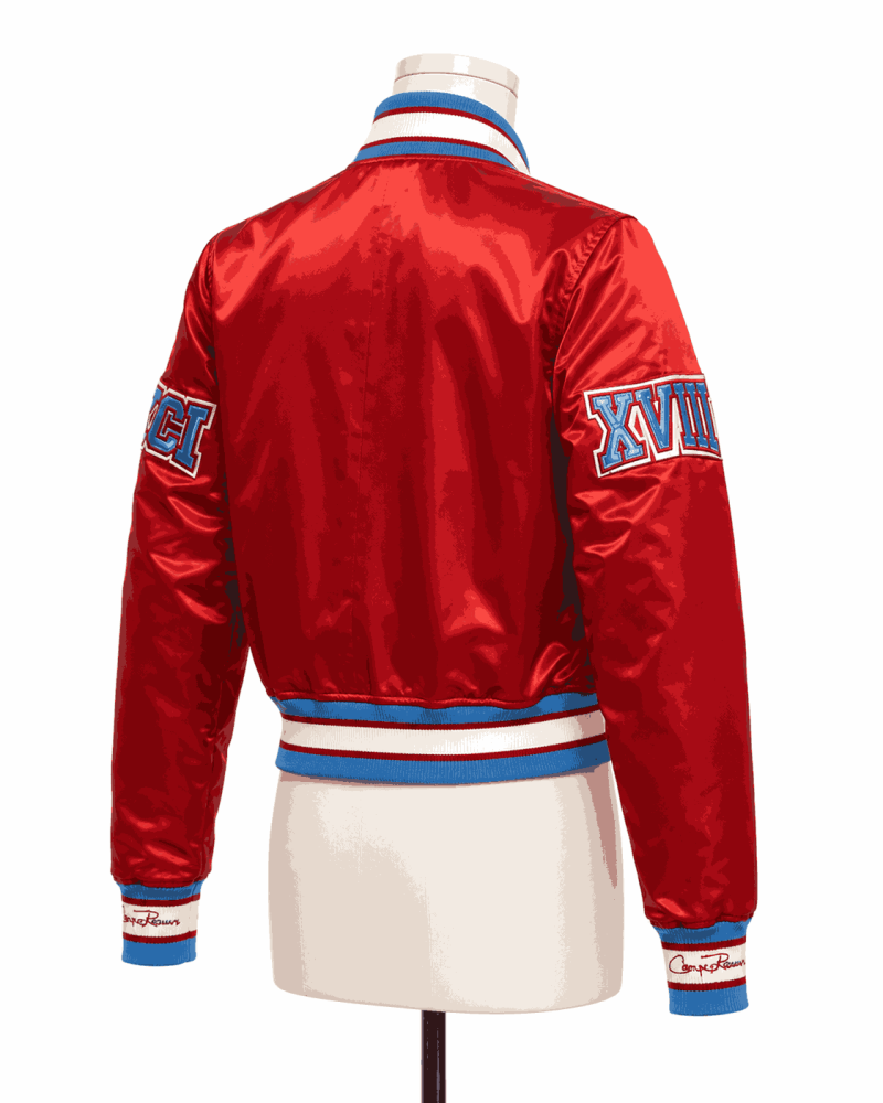 Women's Delaware State University Style Satin Jacket
