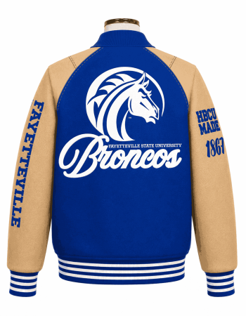 Women's Fayetteville State University Style Varsity Jacket