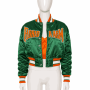 Women's Florida A&M University Style Satin Jacket