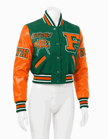 Women's Florida A&M University Style Varsity Jacket