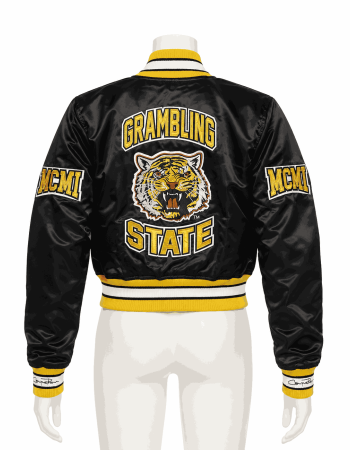 Women's Grambling State University Style Satin Jacket