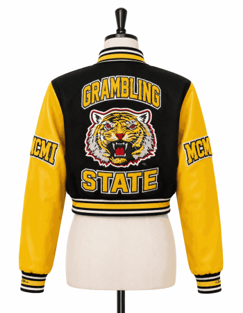 Women's Grambling State University Style Varsity Jacket