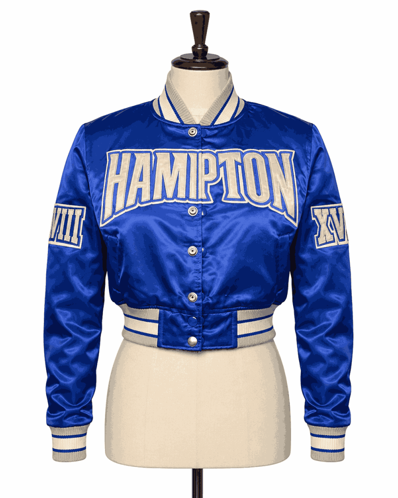 Women's Hampton University Style Satin Jacket