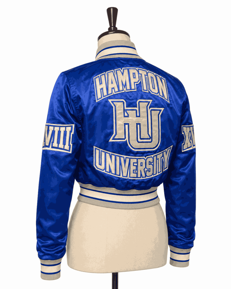 Women's Hampton University Style Satin Jacket