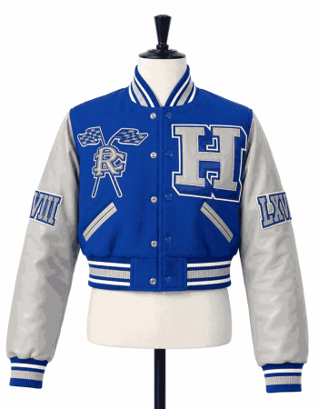 Women's Hampton University Style Varsity Jacket