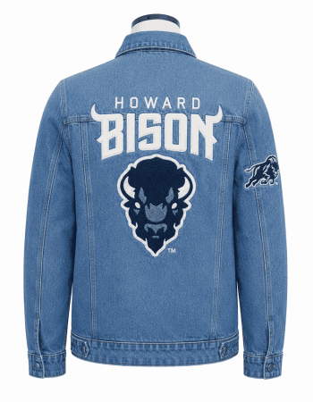 Women's Howard Bison Style Light Blue Denim Jacket