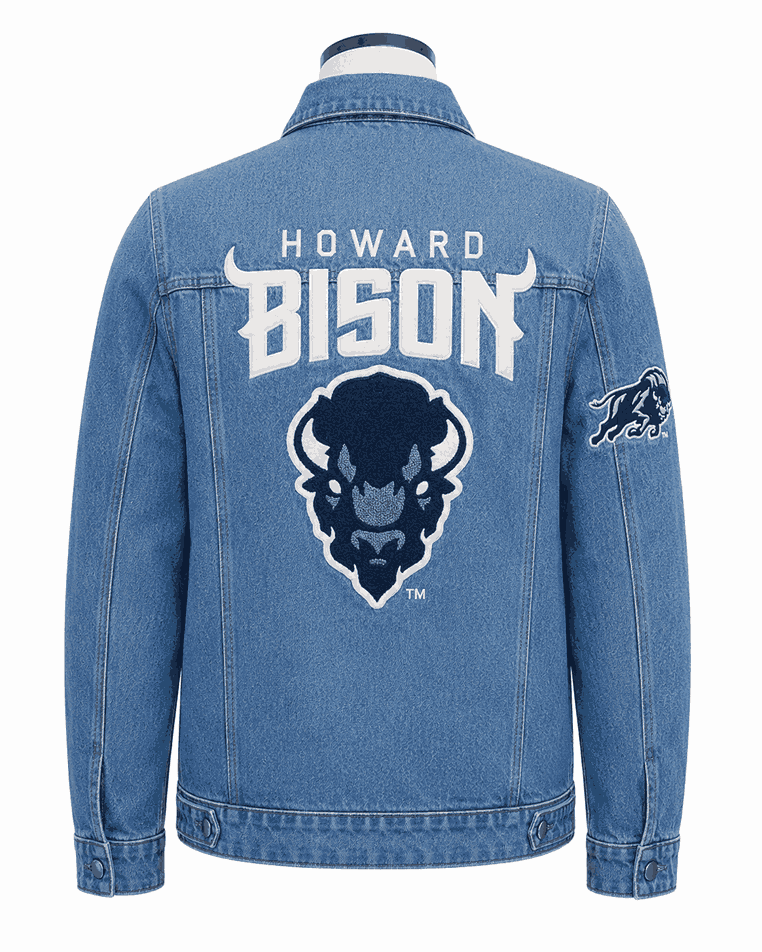 Women's Howard Bison Style Light Blue Denim Jacket