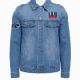 Women's Howard Bison Style Light Blue Denim Jacket