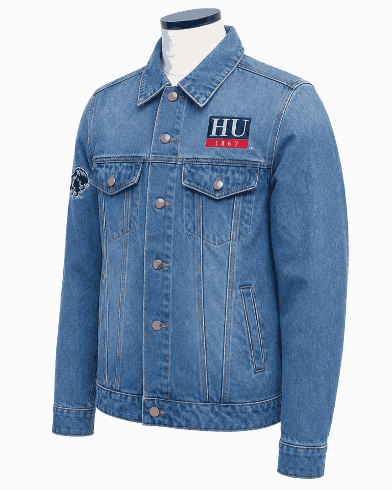 Women's Howard Bison Style Light Blue Denim Jacket