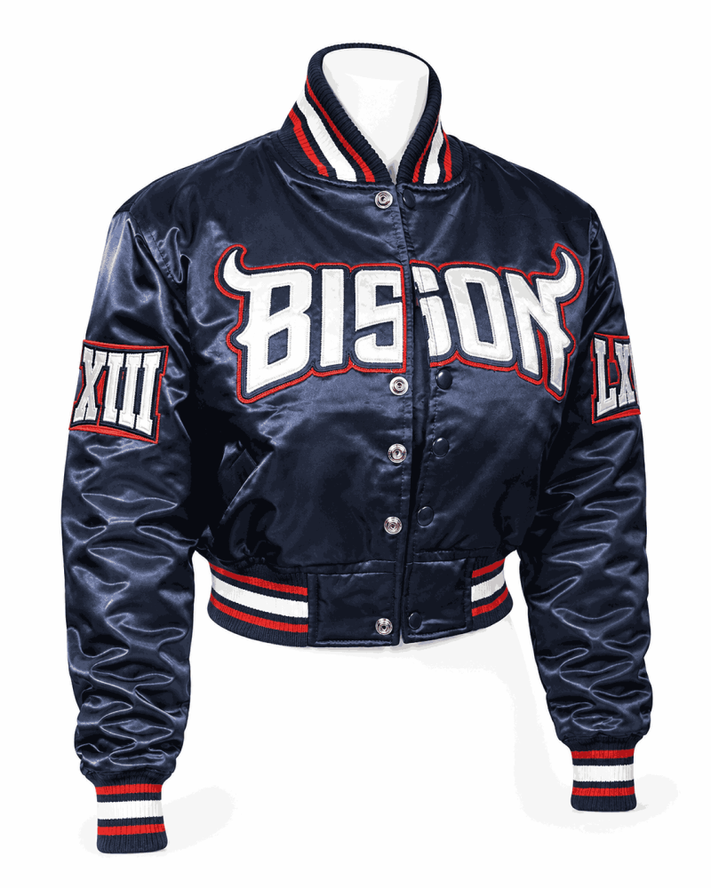 Women's Howard University Style Satin Jacket