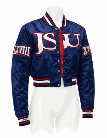 Women's Jackson State University Style Satin Jacket