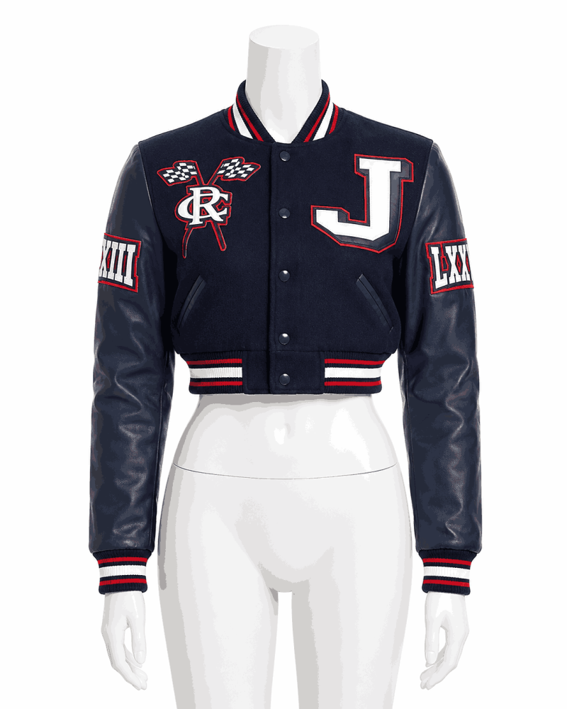 Women's Jackson State University Style Varsity Jacket