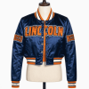 Women's Lincoln University Style Satin Jacket
